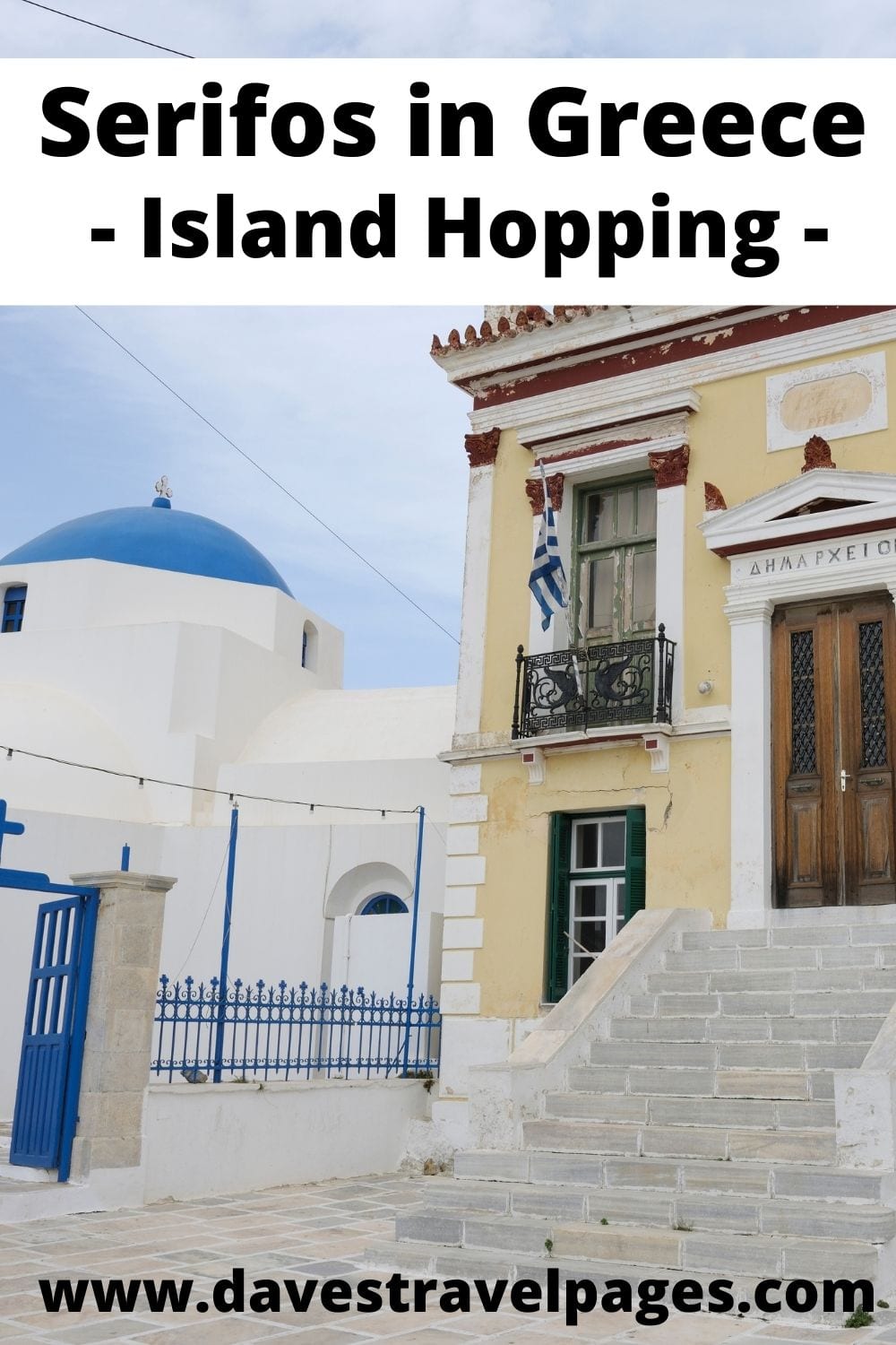 Greek island hopping from Naxos to Serifos in Greece