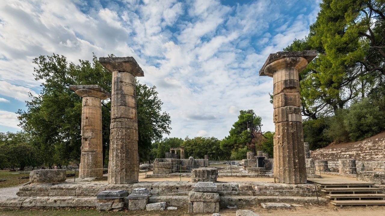 Temple of Hera in Olympia