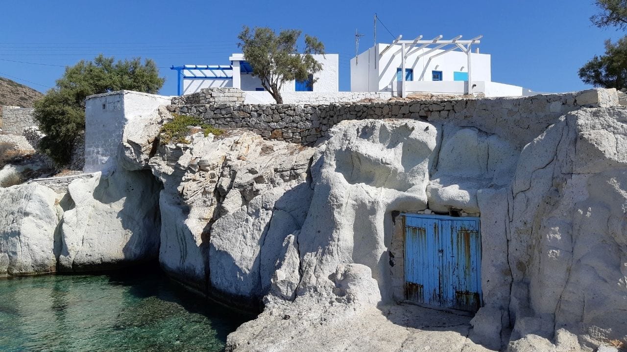 Goupa Fishing Village in Kimolos Greece