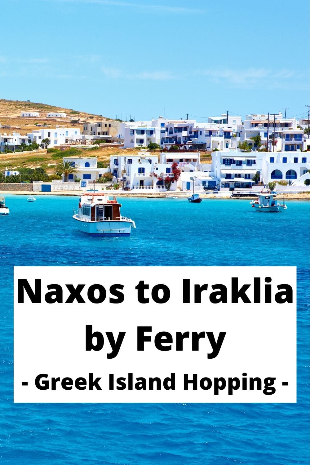 Naxos to Iraklia by ferry