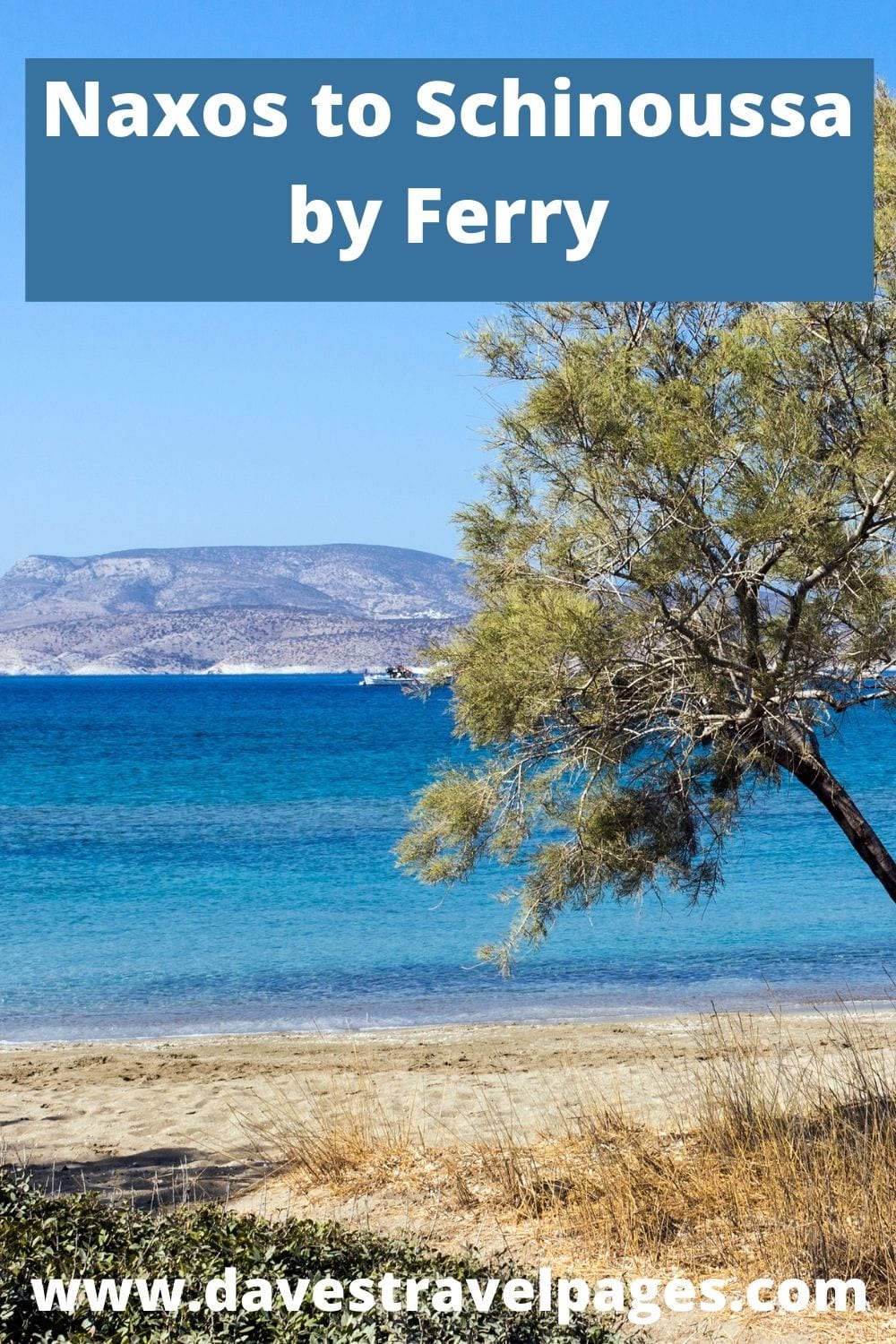 Naxos to Schinoussa by ferry - Greek Island Hopping Guide