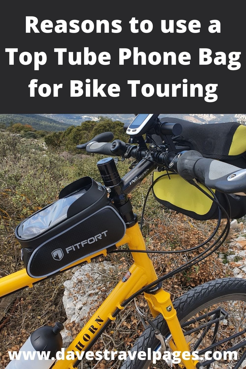 Reasons to use a Top Tube Bike Bag for Touring