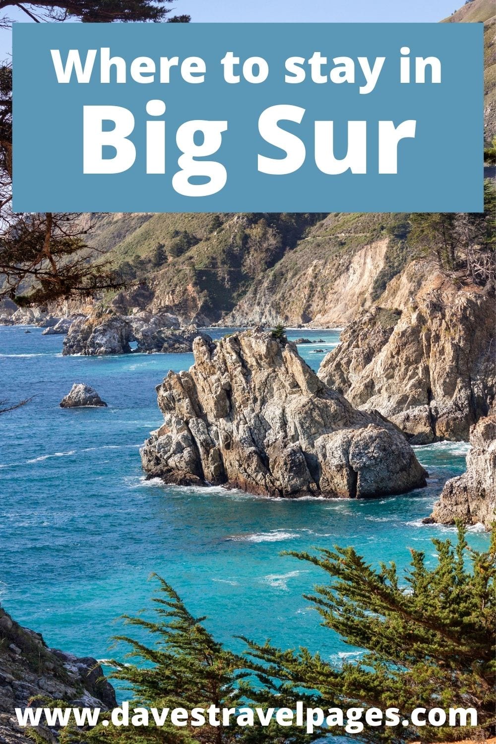 Where to stay in Big Sur BnB, Hotels and Camping