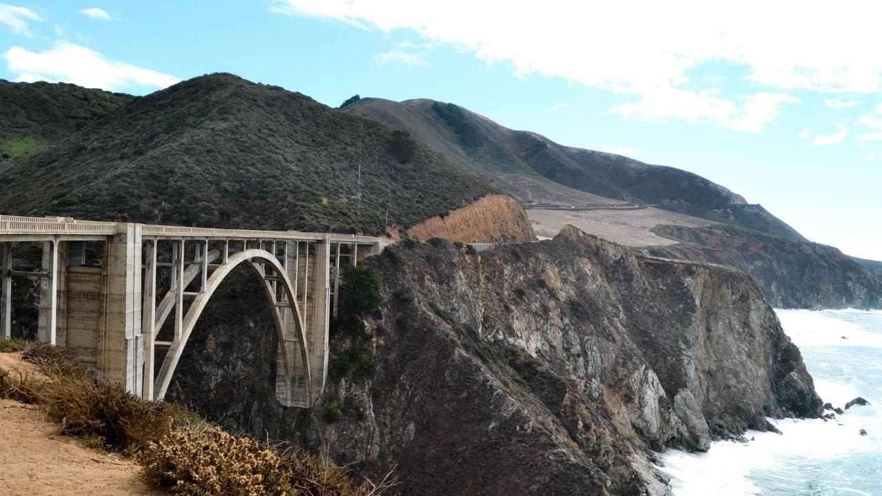 Big Sur Bridge and Coastline
