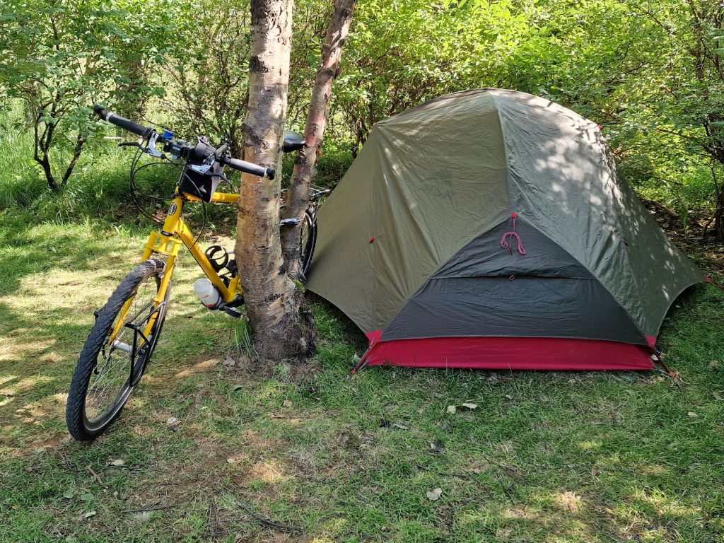How to choose a lightweight tent for bike touring