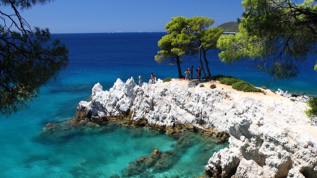 The rocks from Mamma Mia