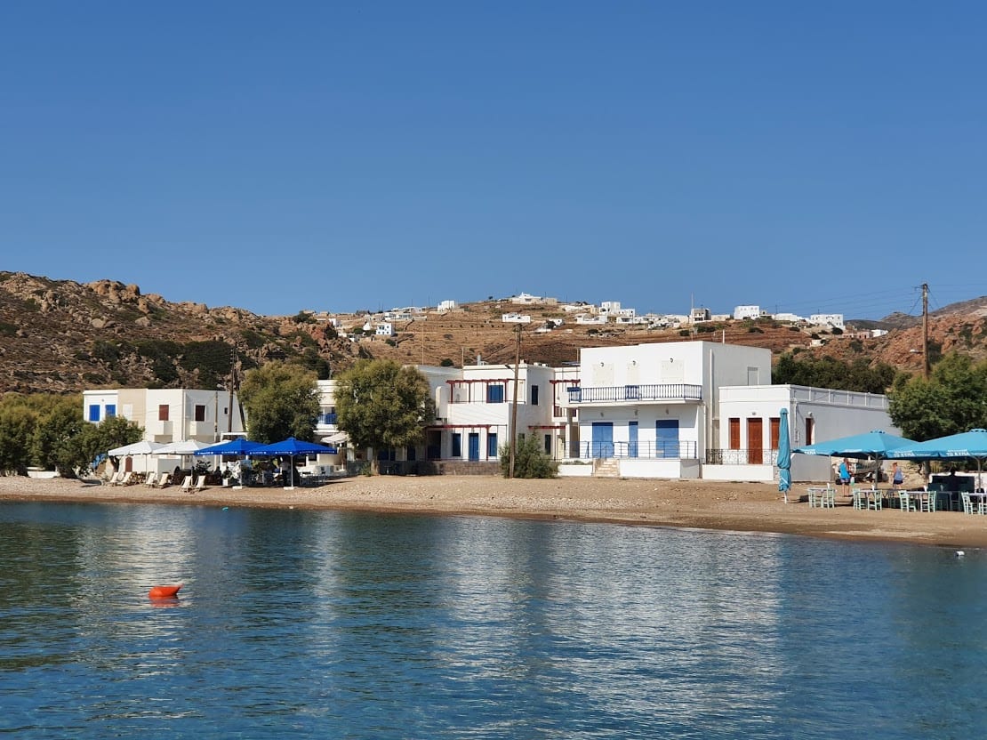 Psathi beach in Kimolos Greece
