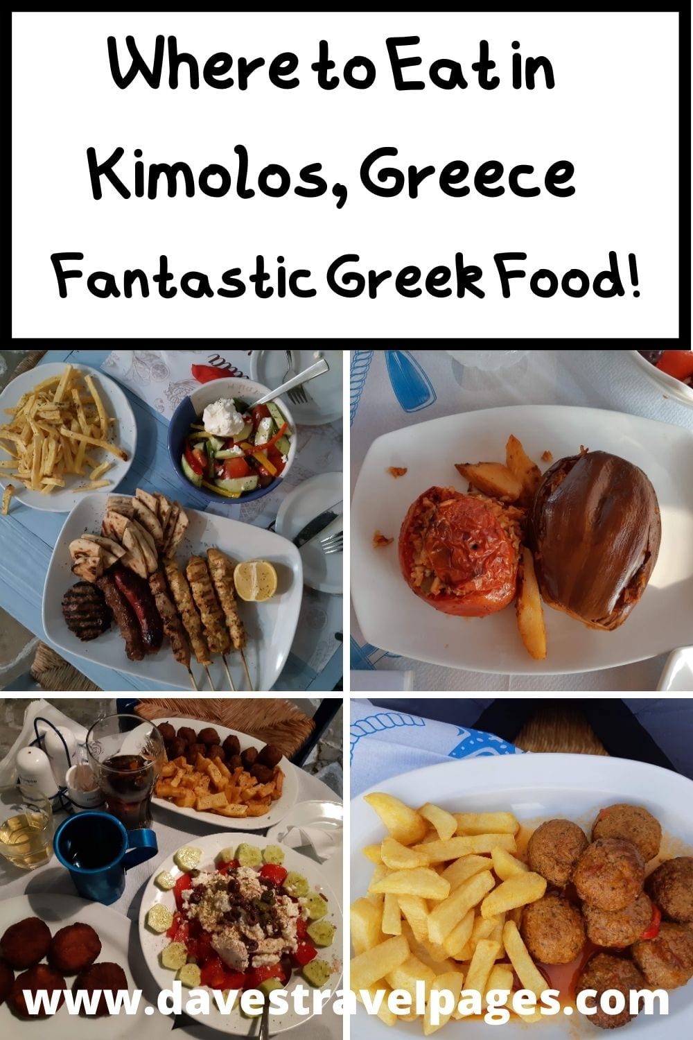 What and where to eat in the Greek island of Kimolos