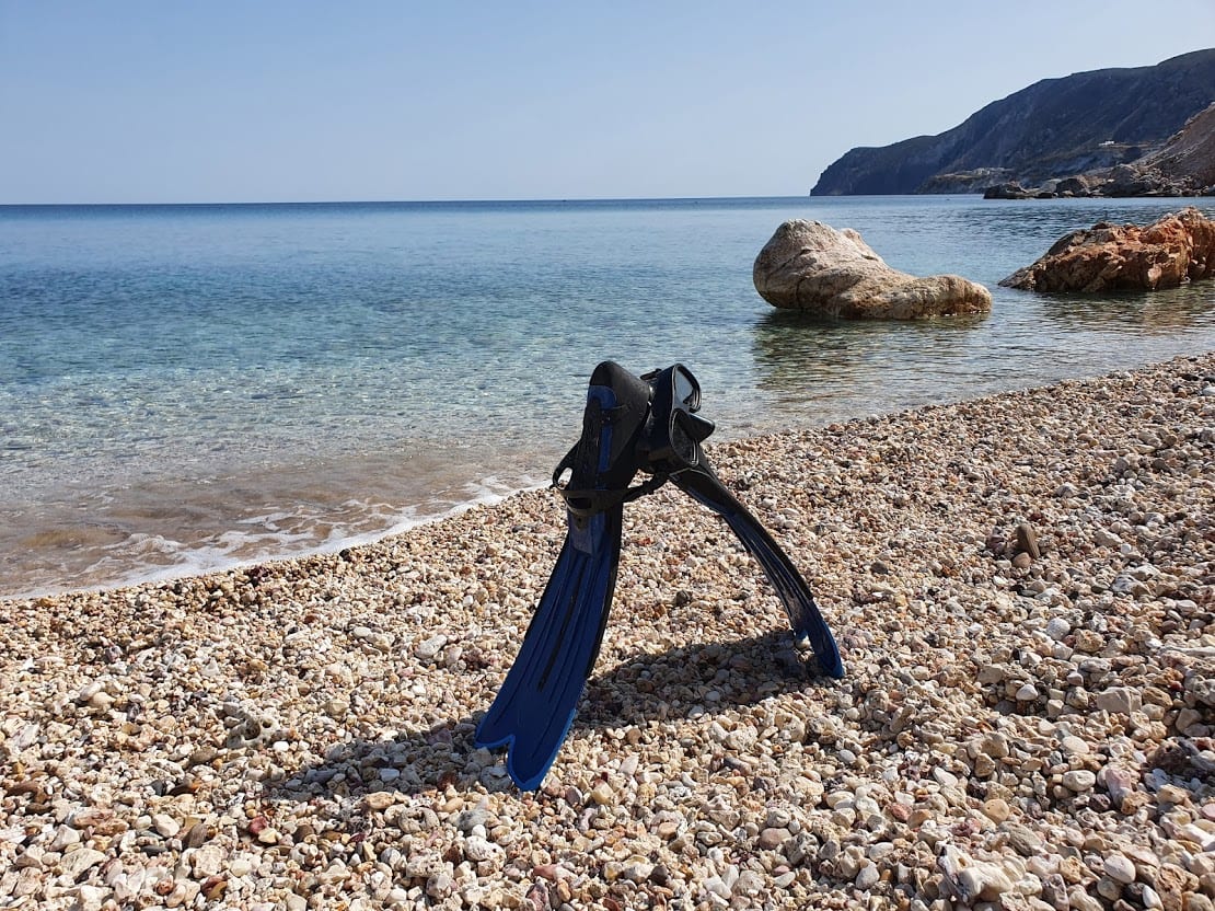 Snorkeling in Milos Greece