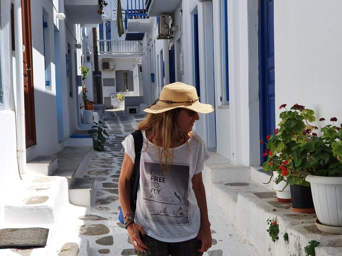 Vanessa in Mykonos