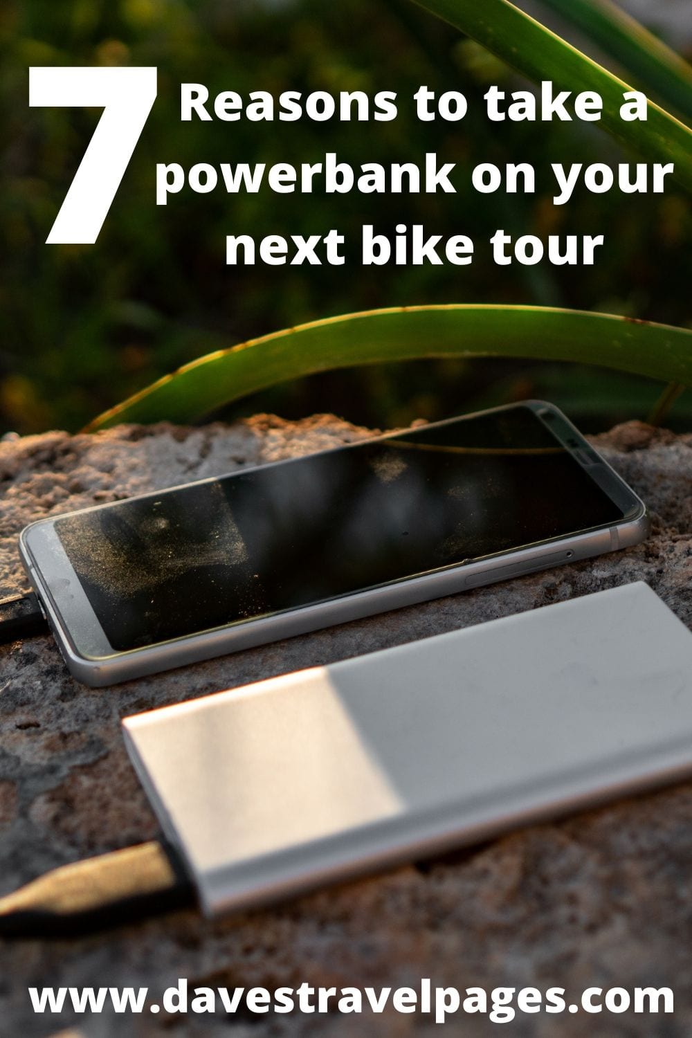 Why you should take a powerbank on a bikepacking trip