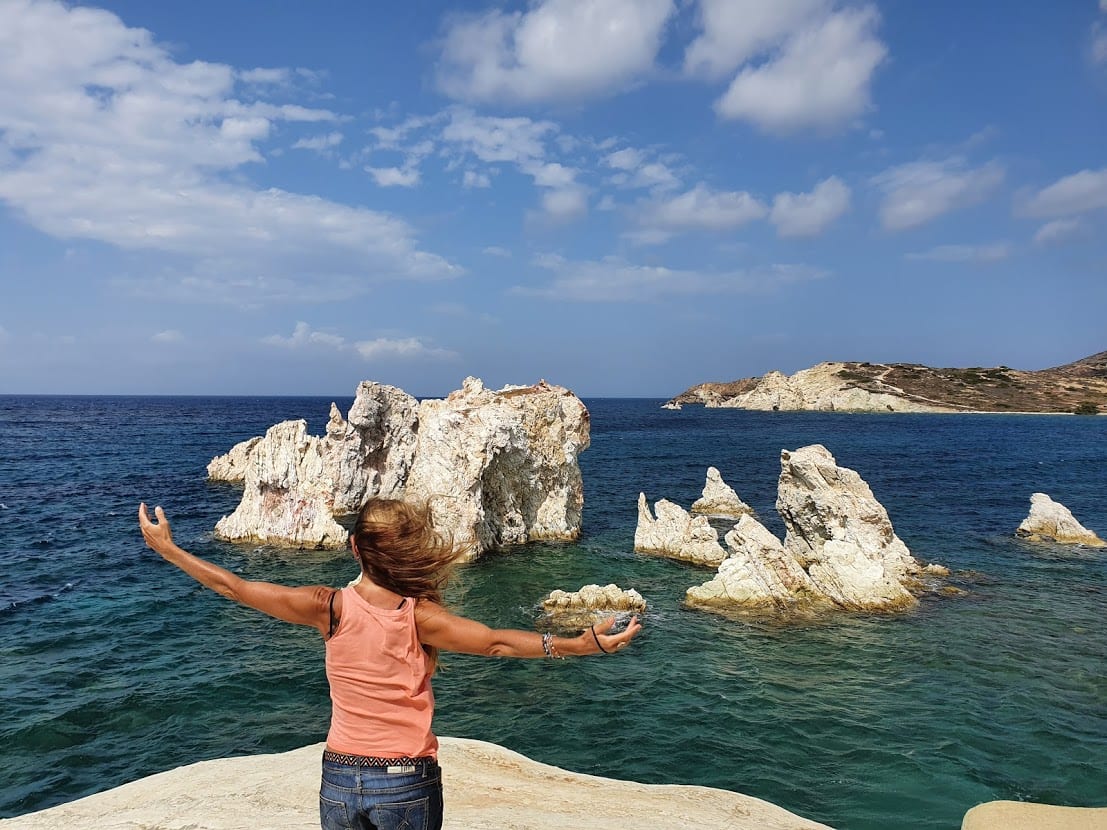 A windy day in Kimolos
