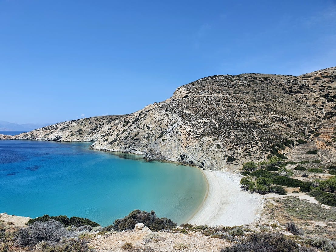 The amazing Livadi beach in Donoussa