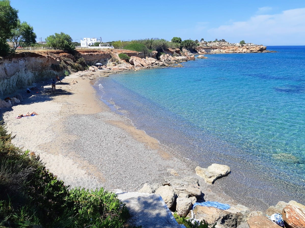 The Ampelas beach under Thalami taverna