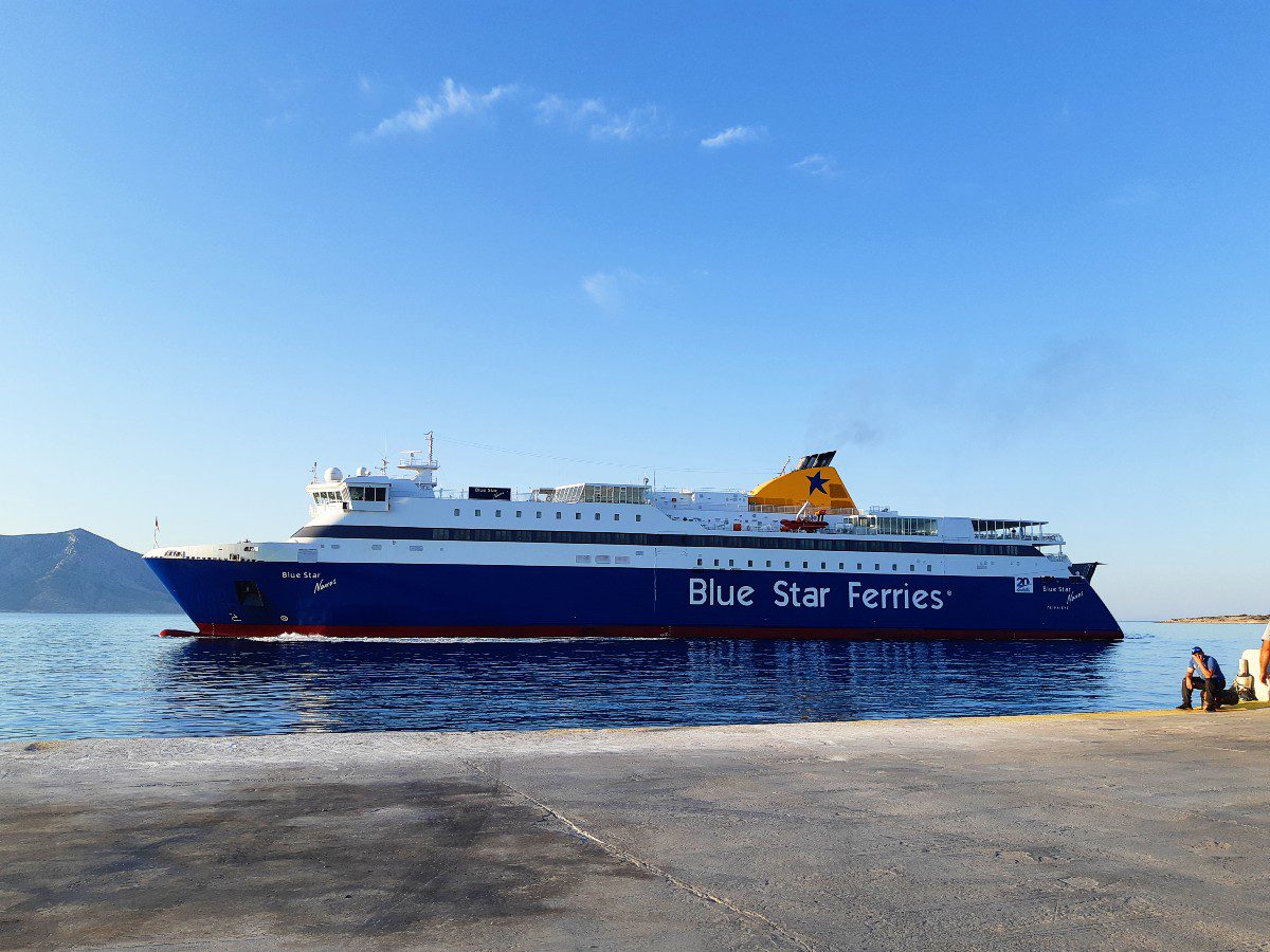 Blue Star ferry to Koufonisia