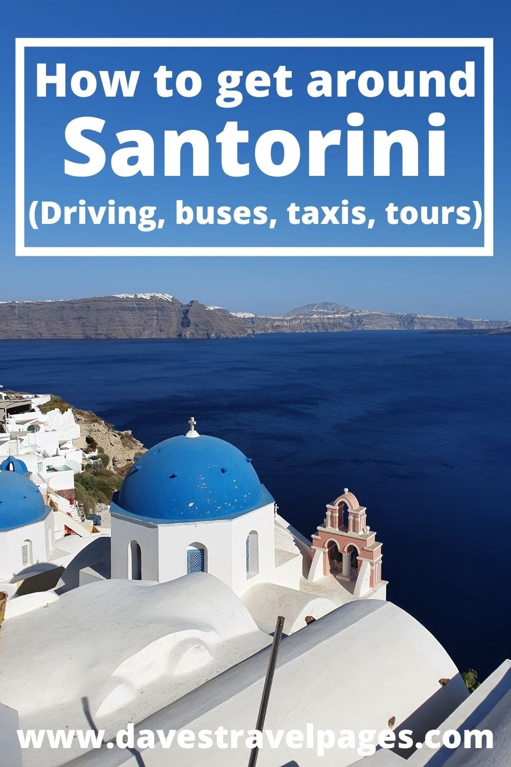 How to get around the Greek islands of Santorini