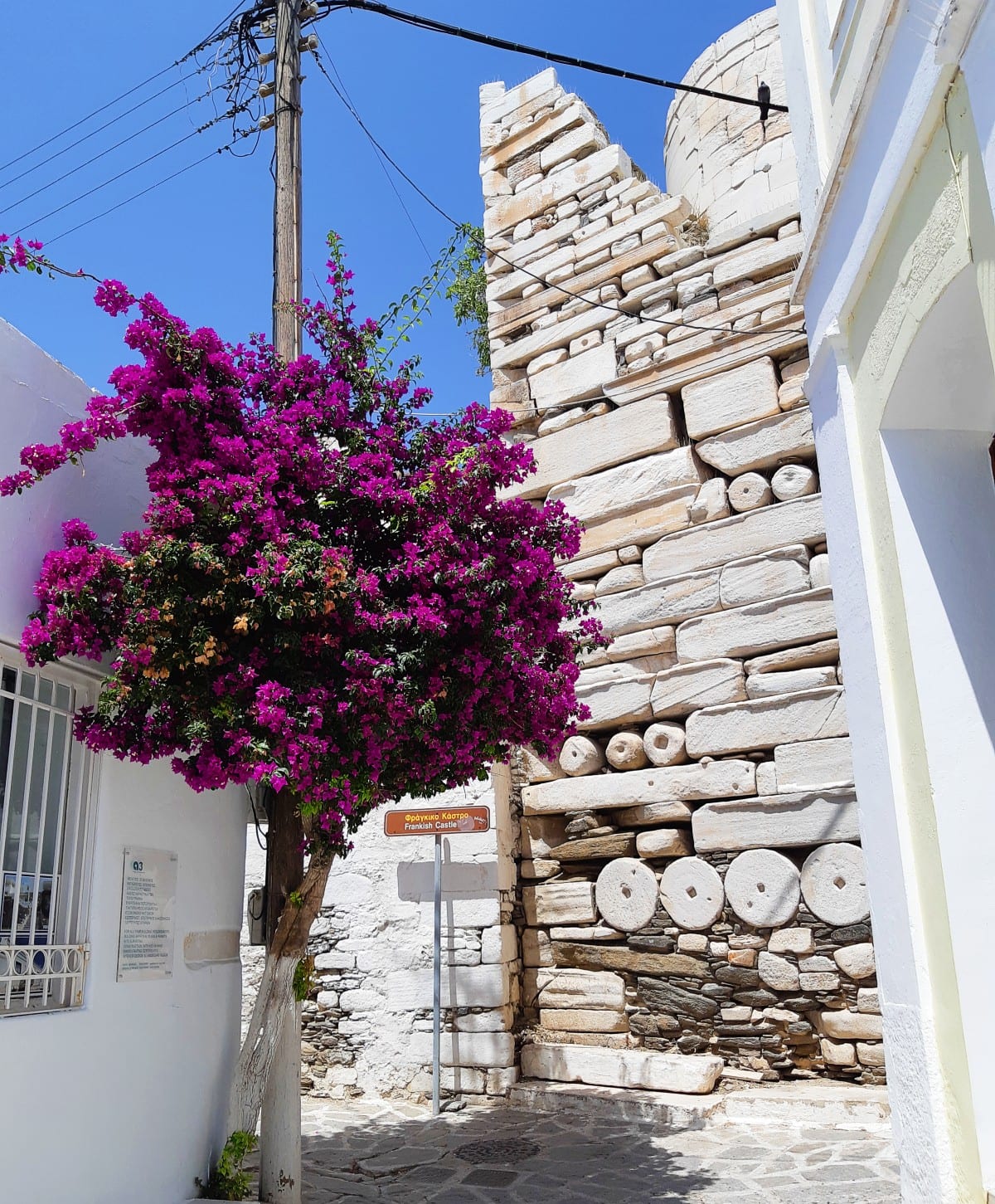 The Venetian Castle, known in Greek as Kastro, was one of our highlights in Parikia.