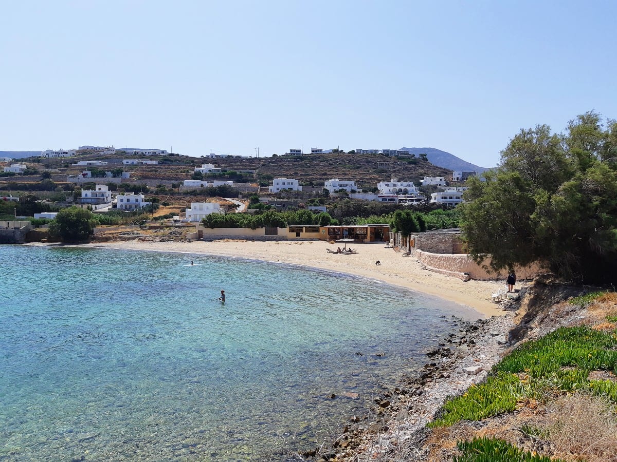 Parasporos beach near Parikia