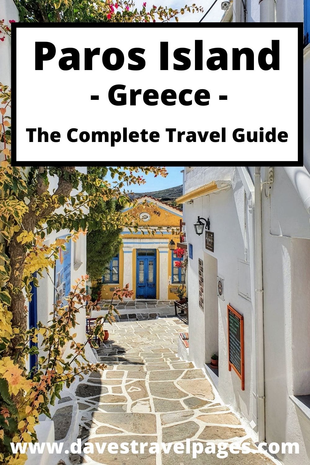Paros Island Sightseeing Guide (Greek islands vacation guide)