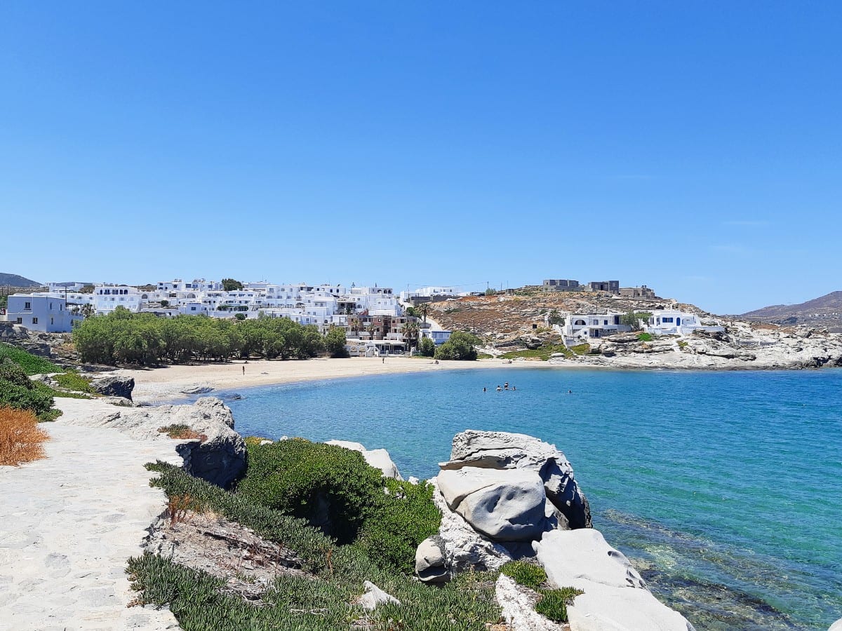 Piperi beach in Paros