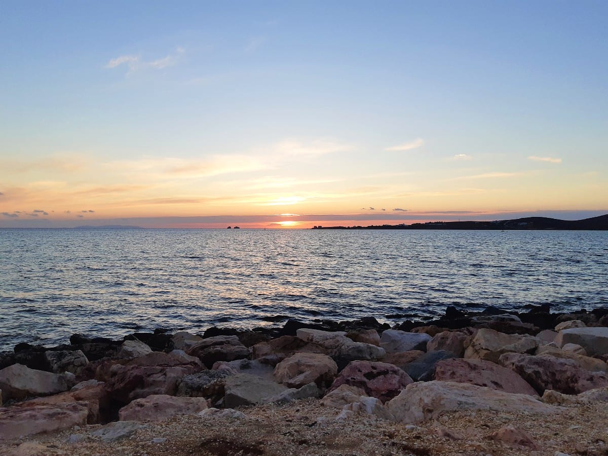 Sunset in Parikia