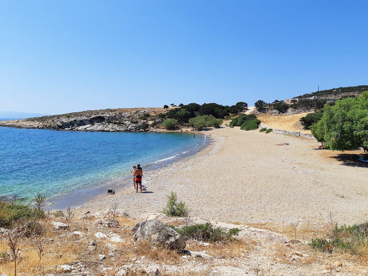 Tripiti Beach in Paros