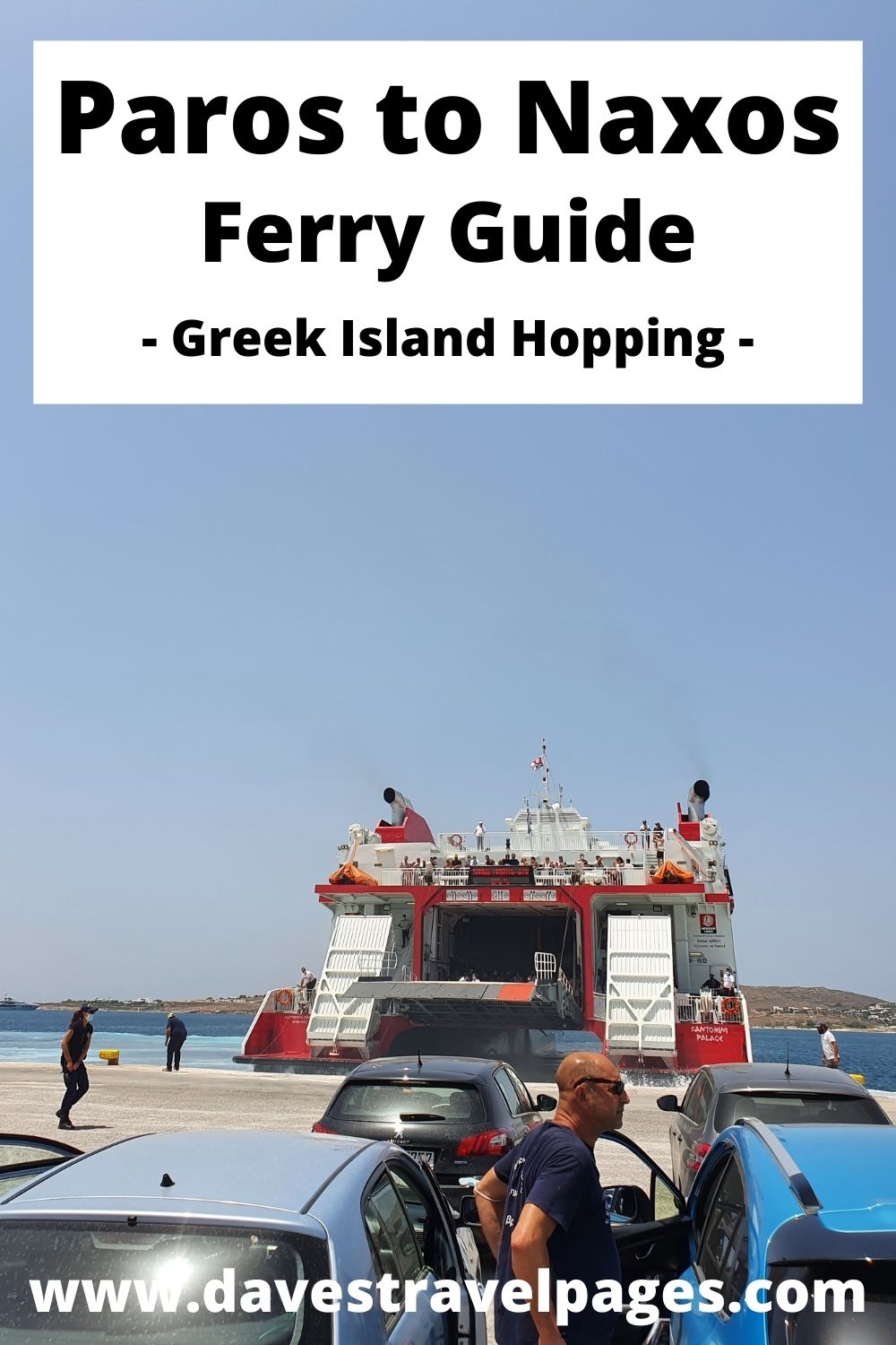 How to take the ferry from Paros to Naxos