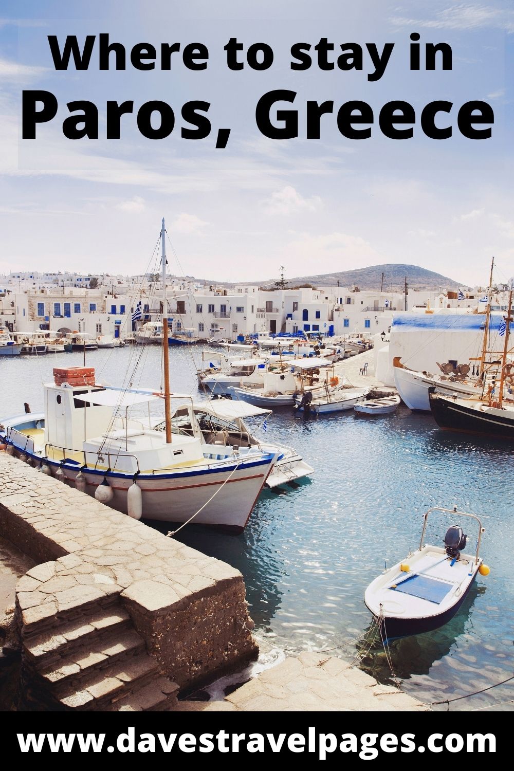 Where to stay in Paros island in Greece
