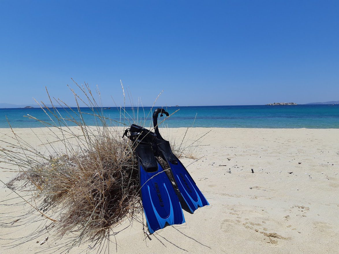 A beach in Naxos