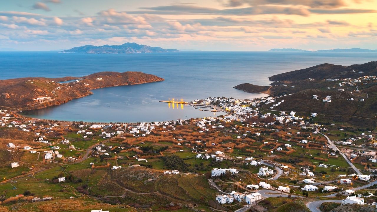 A view over Serifos island