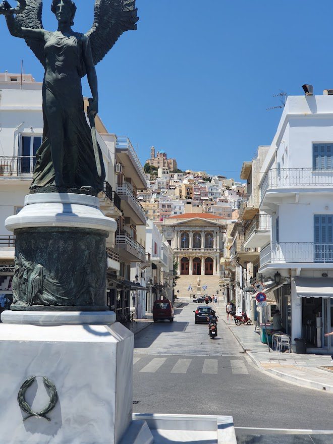 Sightseeing in Syros
