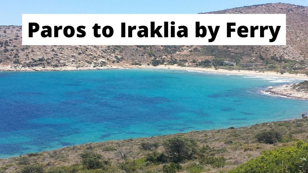A look at how to get from Paros to Iraklia island in Greece by ferry