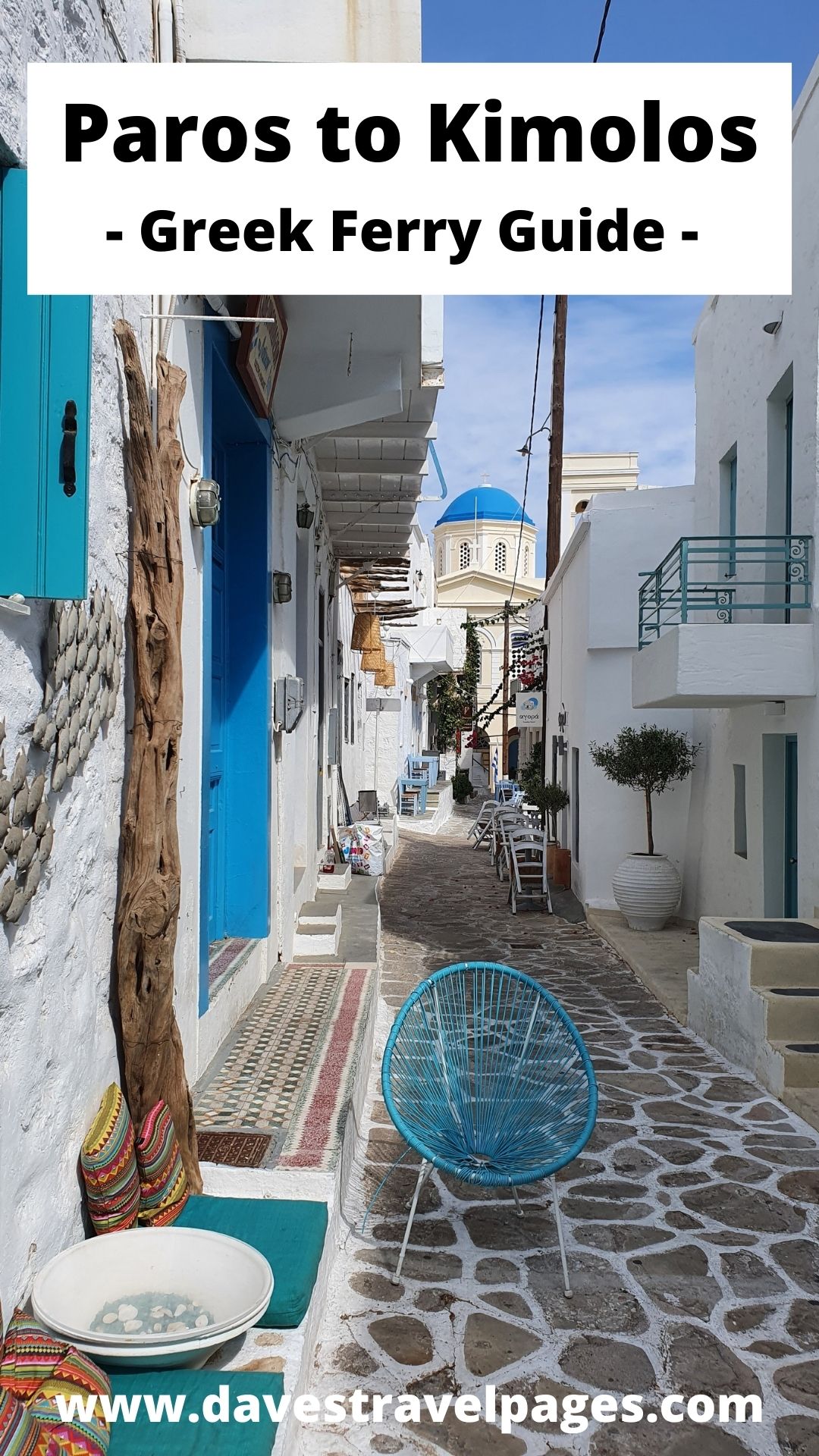 Paros to Kimolos by Ferry