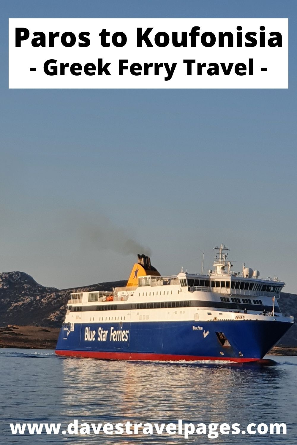 How to travel from Paros island in Greece to Koufonisia - a true gem of the Cyclades!