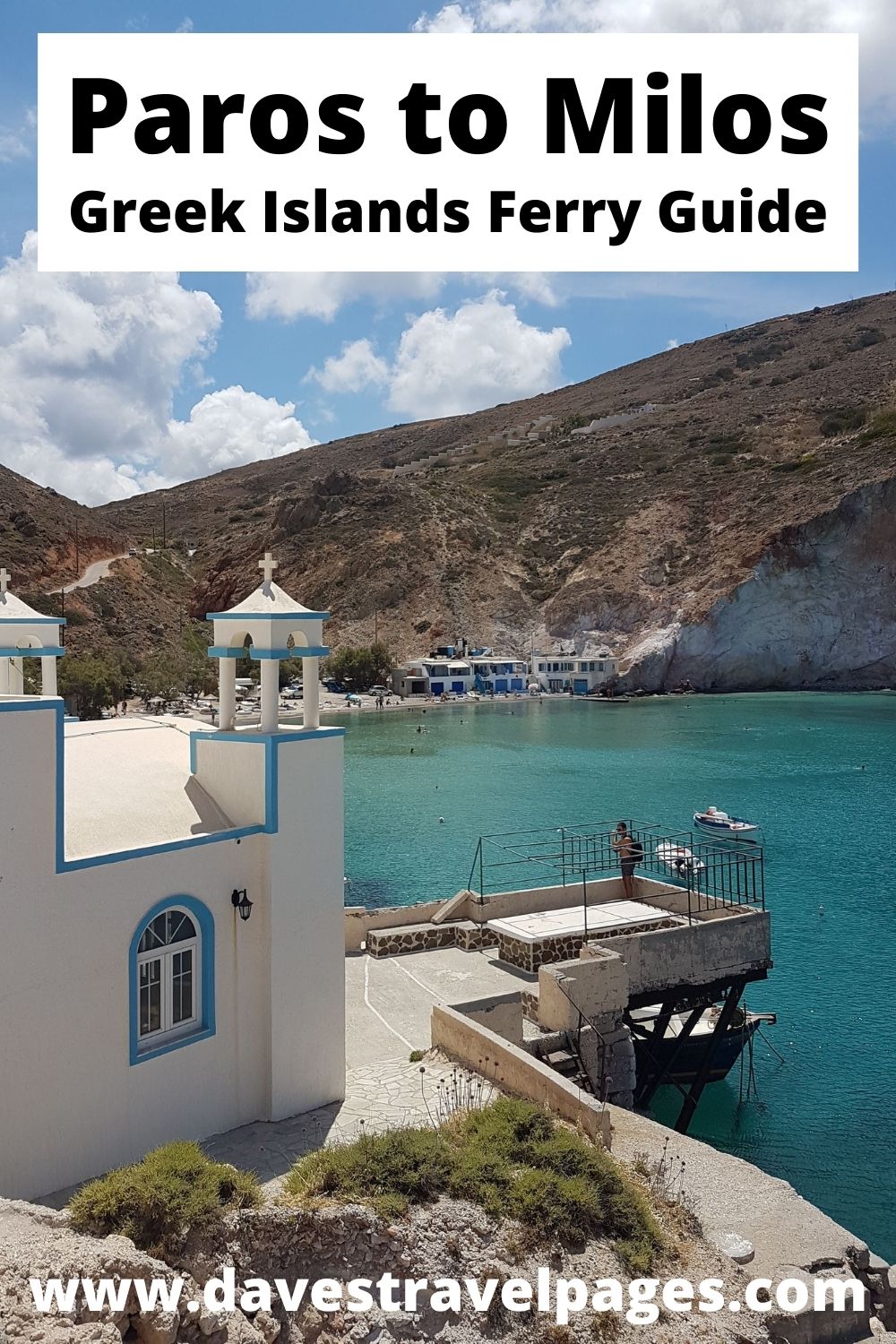 Paros to Milos ferry guide