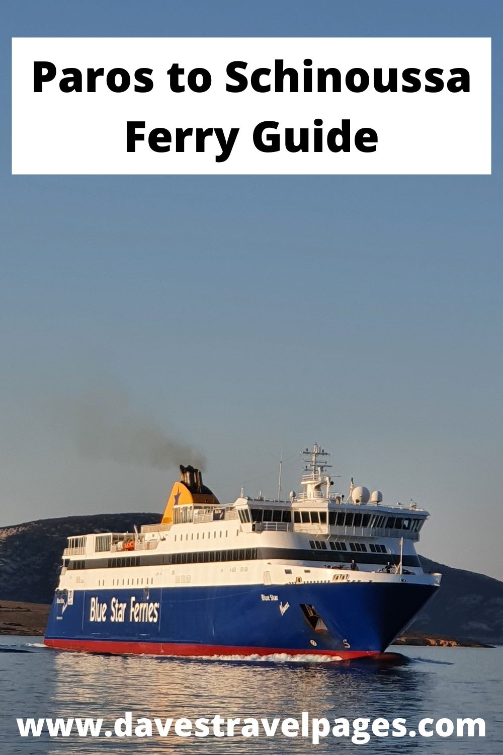 Greek island hopping from Paros to Schinoussa