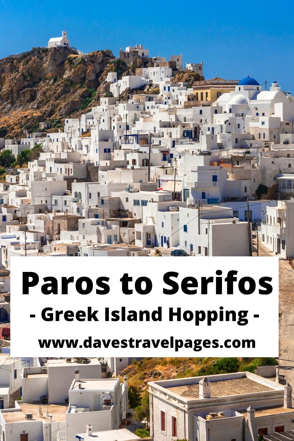 Paros to Serifos Greek Island Hopping By Ferry