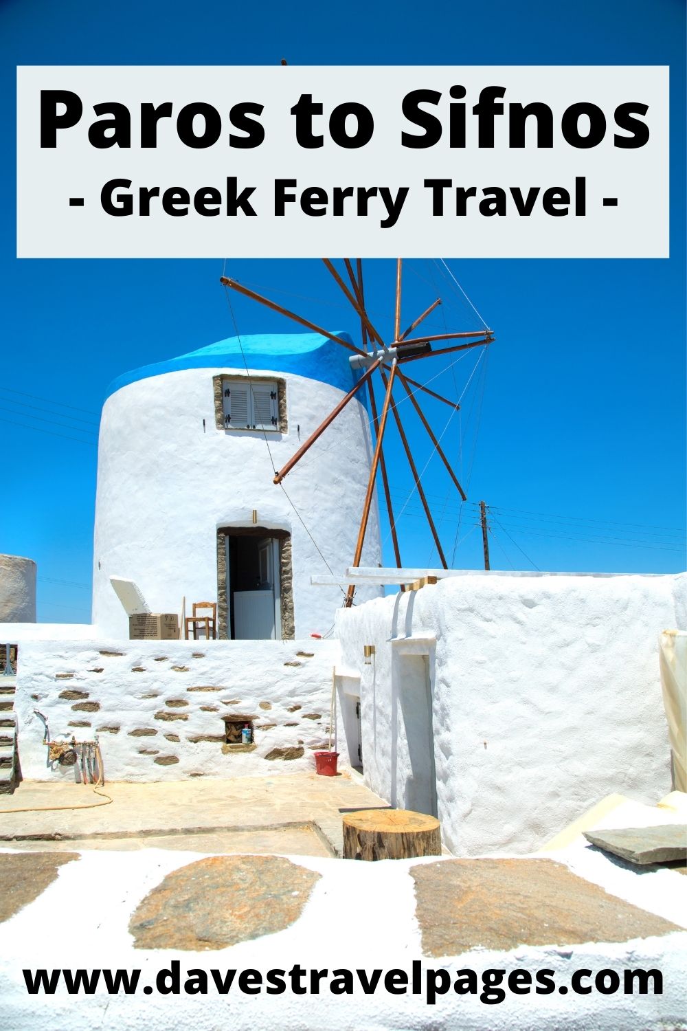 Traveling from Paros to Sifnos by ferry