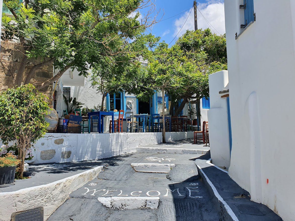 Walking around Amorgos