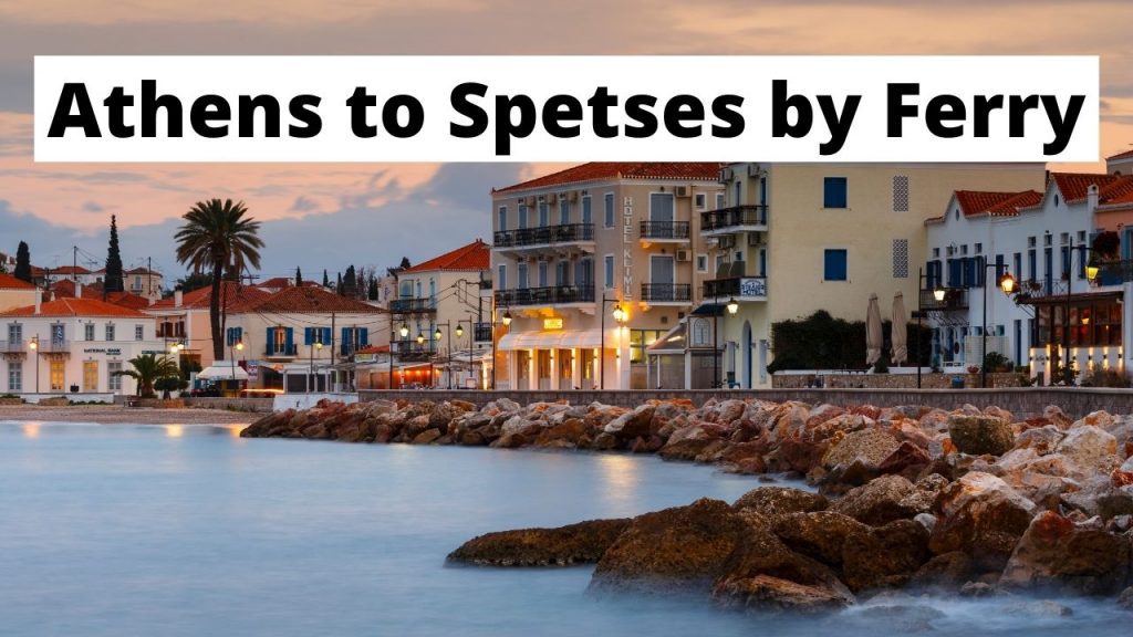 Traveling from Athens to Spetses by ferry