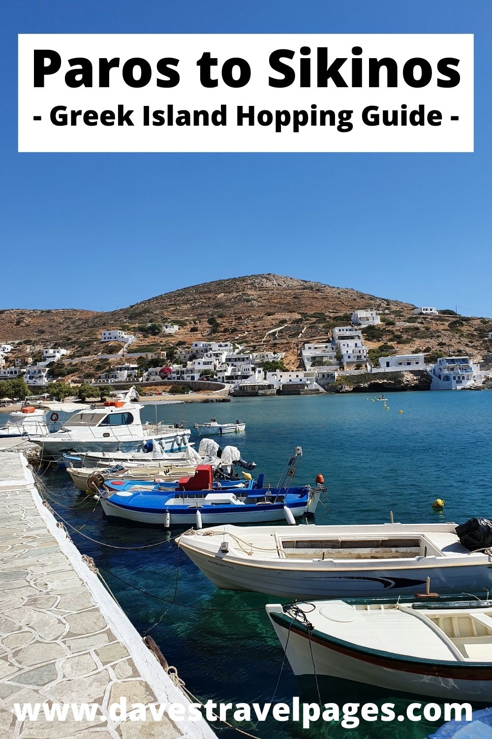 Paros to Sikinos Greek Island Hopping Guide