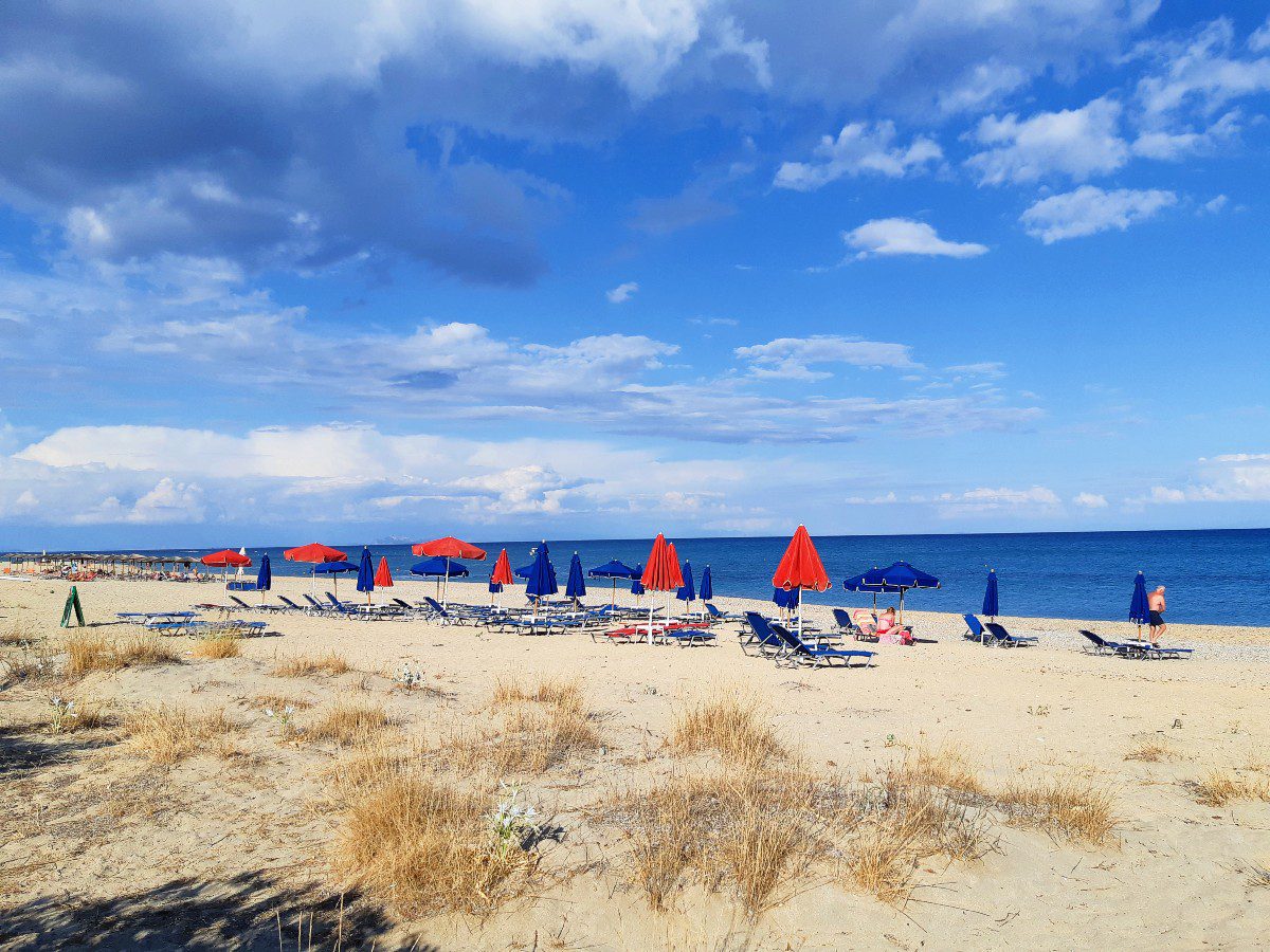 Skala beach in Kefalonia September
