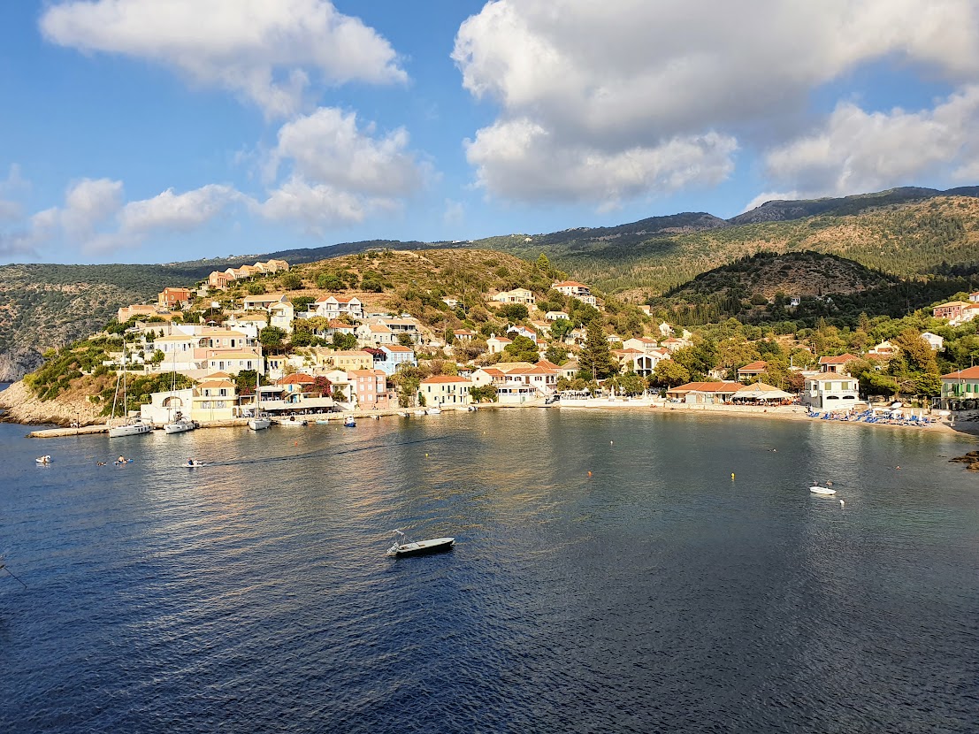 The villages of Assos in Kefalonia