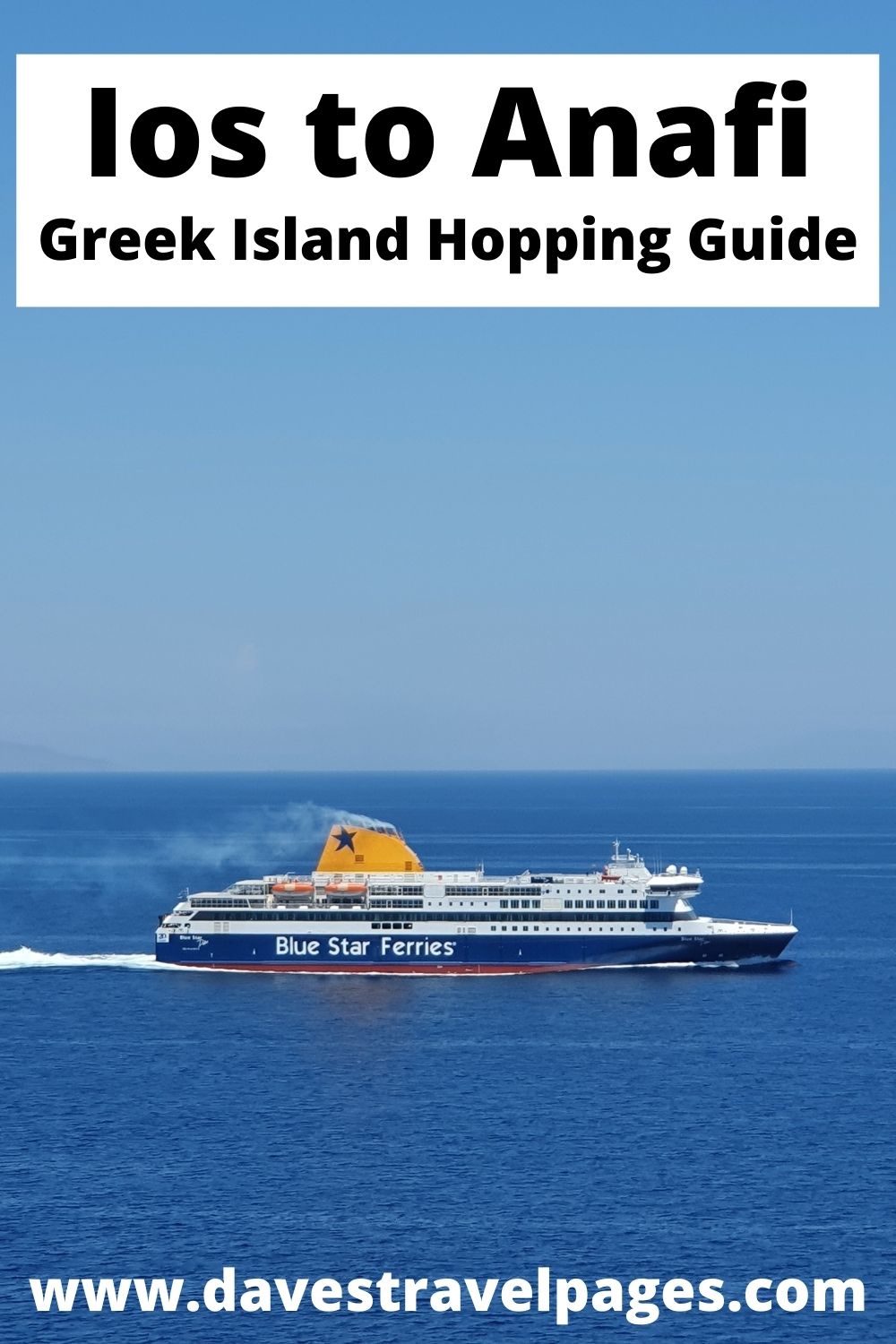 Ios to Anafi Greek Island Hopping Guide