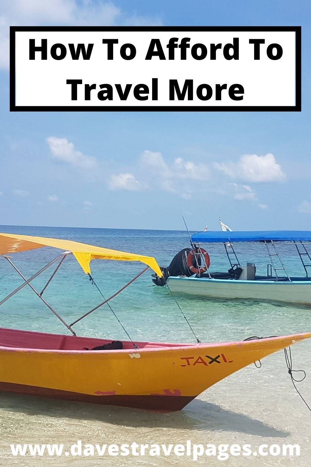 How you can afford to travel more