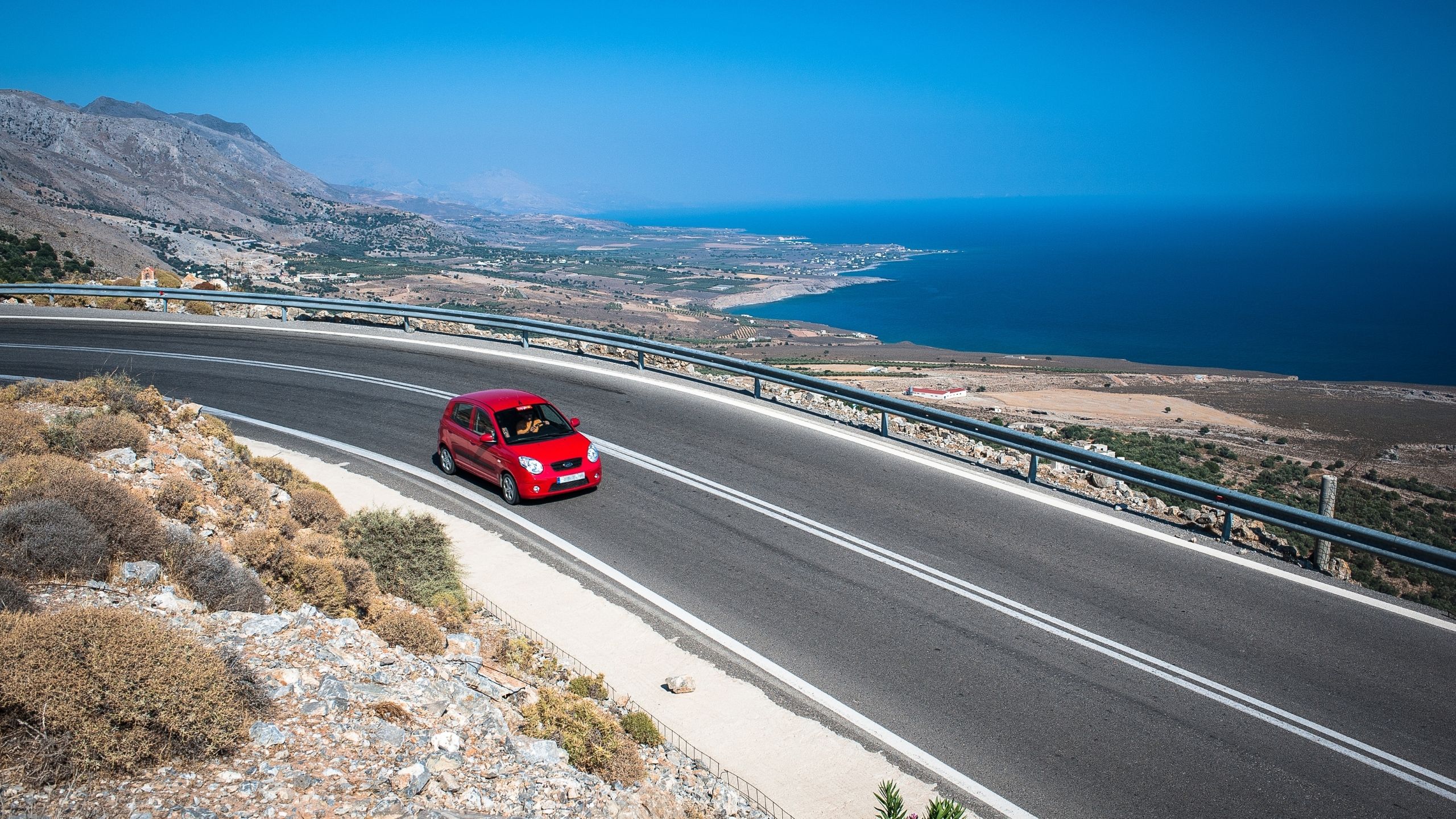Driving around Crete
