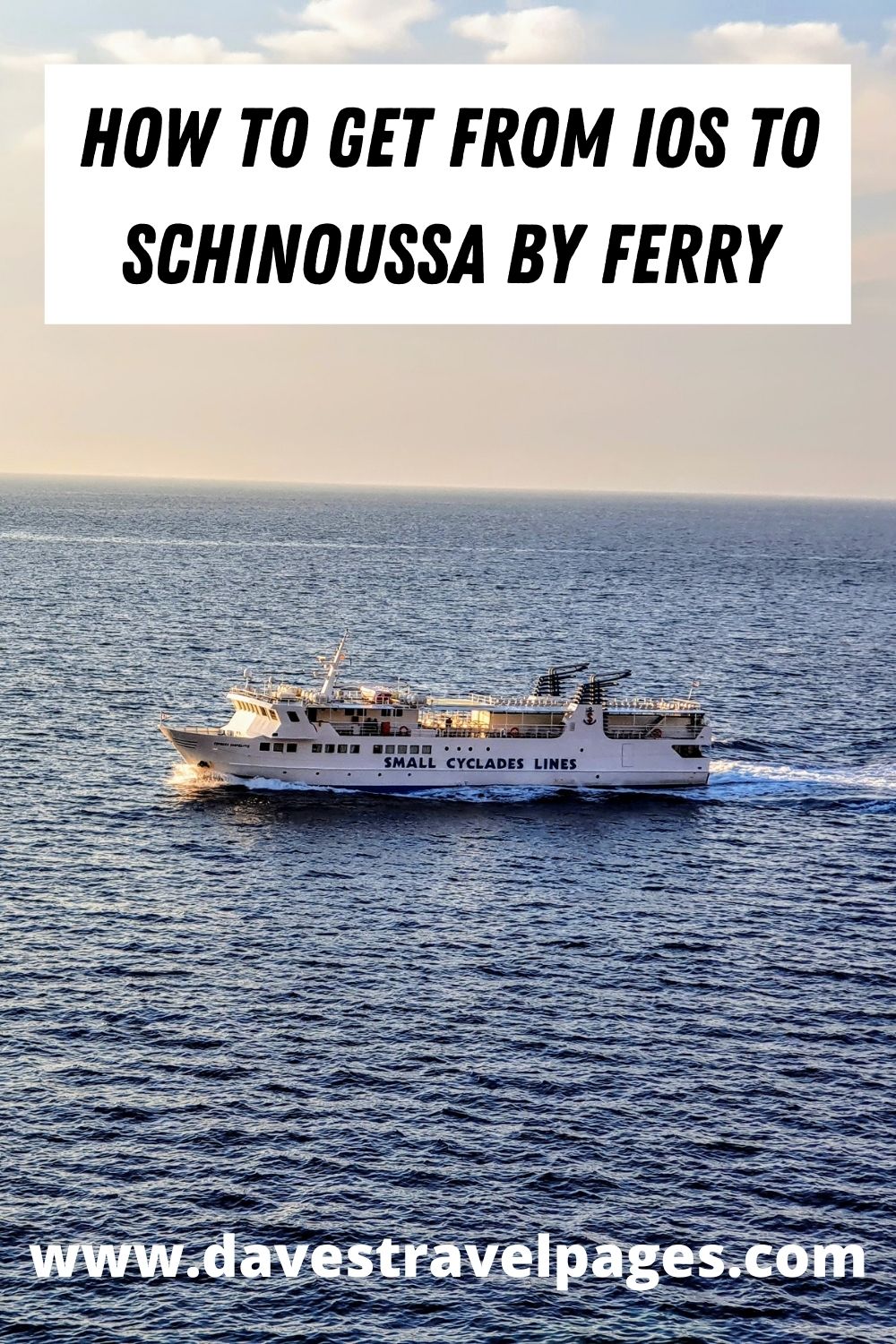 Ios to Schinoussa Ferry Routes