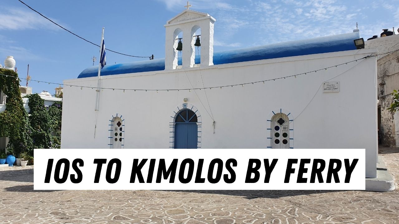 Best way to travel from Ios to Kimolos in Greece