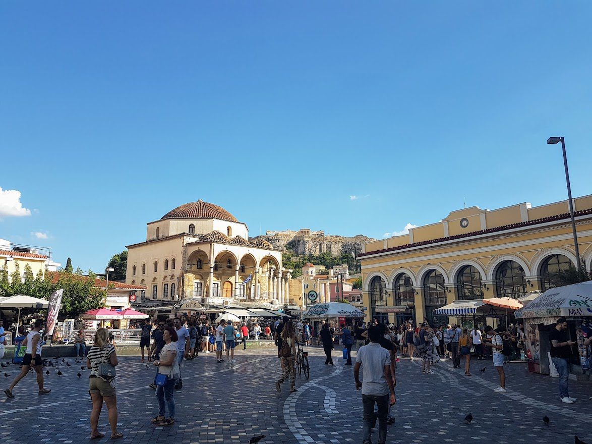 Monastiraki Metro Station in Athens