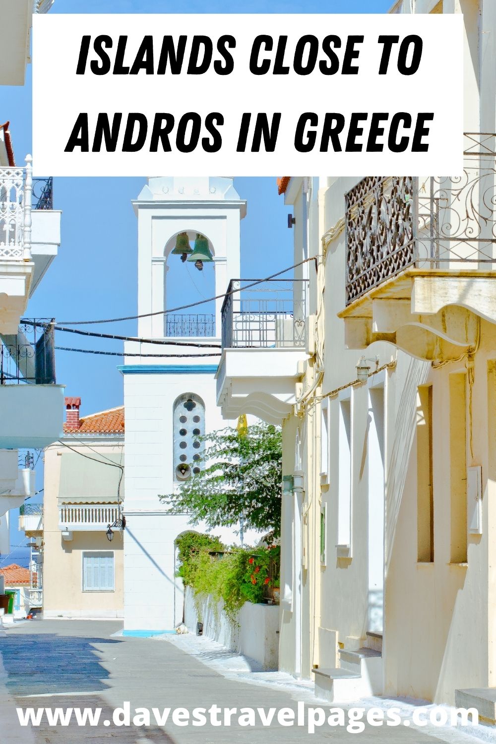 Islands Close To Andros In Greece